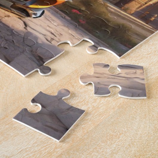 Supercar cool mooi klooster legpuzzel (Zijkant)