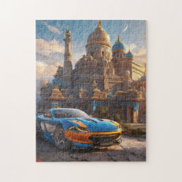 Supercar cool mooi klooster legpuzzel