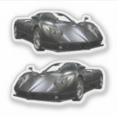 Supercar Decal-Sticker Sticker (Voorkant)