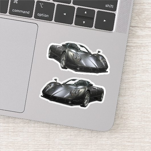 Supercar Decal-Sticker Sticker (Detail)