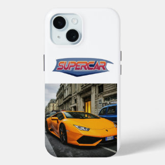 Supercar iPhone 15 Hoesje design.