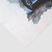 Supercar Racing Car Decoupage Tissuepapier (Detail)