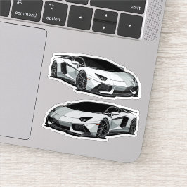 supercar-Sticker Sticker