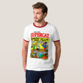 SuperCat Comic Strip T-shirt (Voorkant volledig)