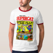 SuperCat Comic Strip T-shirt (Voorkant)