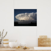 Supercel Coud Storm Poster (Keuken)