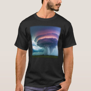 Supercel Thunderstorm Rainstorm Tornado Weather P T-shirt