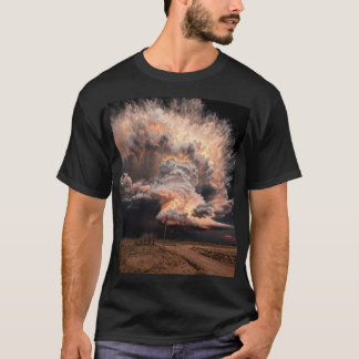 Supercell Storm Woestijn Onweerswolk T-Shirt