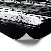 Supercharged Muscle Car poster (Hoek)