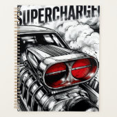 Supercharged Spierauto Wekelijkse Planner (Voorkant)