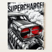 Supercharged Spierauto Wekelijkse Planner (Achterkant)