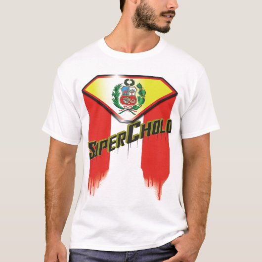 SUPERCHOLO Peruvian TShirt (Voorkant)