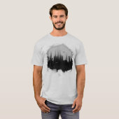 SuperCity Landschap BW T-shirt (Voorkant volledig)