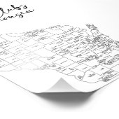 Superclubs van Wisconsin Foto Afdruk (Hoek)