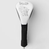 Superclubs van Wisconsin Golfheadcover (Voorkant)