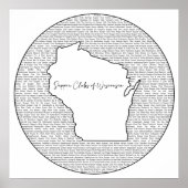 Superclubs van Wisconsin Poster (Voorkant)