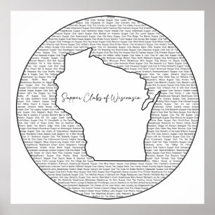 Superclubs van Wisconsin Poster