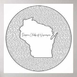 Superclubs van Wisconsin Poster