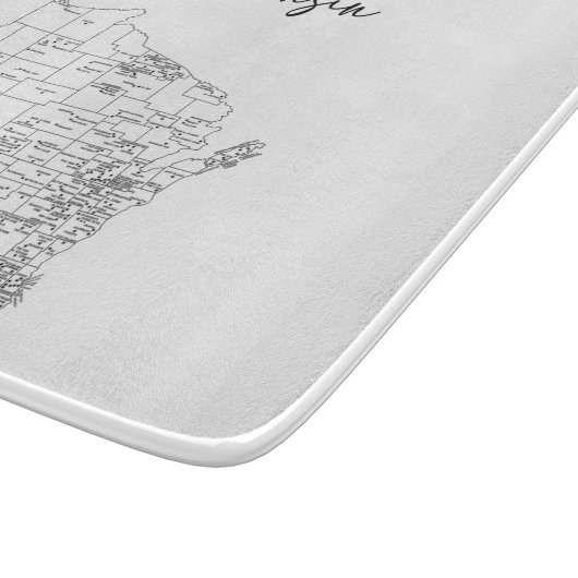 Superclubs van Wisconsin Snijplank (Hoek)