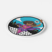 SuperCoco 7-inch dessert Borden Papieren Bordje (Gekanteld)