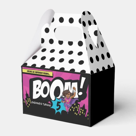 SuperCoco gepersonaliseerde gunstdozen Bedankdoosjes (Voorkant Zijde)