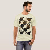 supercoole fiets geïnspireerd t-shirt (Voorkant volledig)