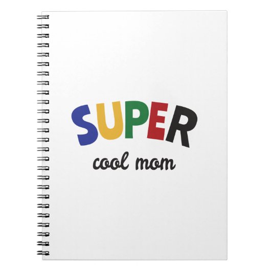 Supercoole moeder notitieboek (Voorkant)