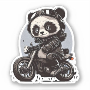 Supercoole panda-Sticker Sticker