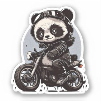 Supercoole panda-Sticker Sticker