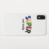 Supercoole papa Case-Mate iPhone case (Achterkant (horizontaal))