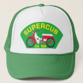 SuperCub Green Patch Pet (Voorkant)