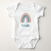 Supercute Boho regenboog Baby Body Romper (Voorkant)