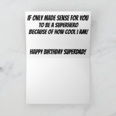 SuperDad Boday-kaart Kaart (Binnen)
