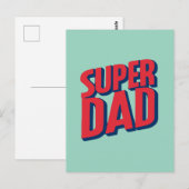 Superdad Briefkaart (Voorkant / Achterkant)
