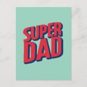 Superdad Briefkaart (Voorkant)