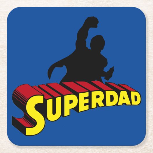 Superdad Kartonnen Onderzetters (Voorkant)
