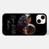 SuperDAD Moderne Foto Zwart Trendy Gift Case-Mate iPhone Case (Achterkant (horizontaal))