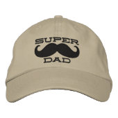 Superdad Mustache SUPER DAD Pet (Voorkant)