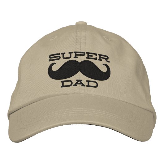 Superdad Mustache SUPER DAD Pet (Voorkant)