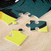 Superdad - Naam en foto  Legpuzzel (Zijkant)