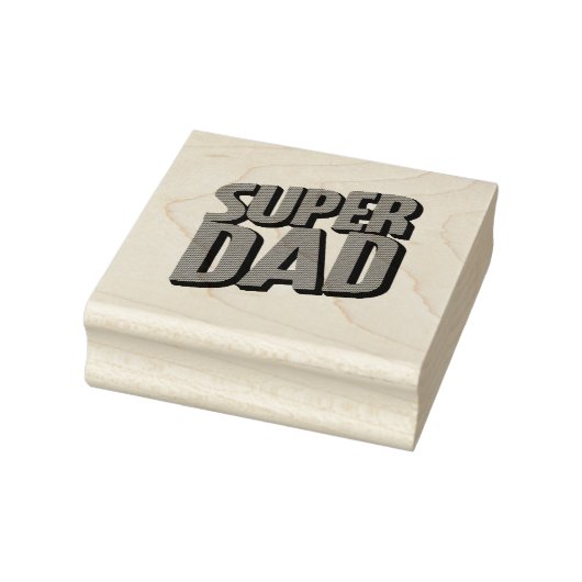 Superdad Rubberstempel (Stempel)