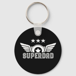 Superdad Superheld pa Papa papa Vaderdag Sleutelhanger