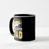 Superdad Visgift voor Vaderdag Cadeau Mok (Voorkant links)
