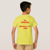 SUPERDANS kinder T-shirt (Achterkant volledig)