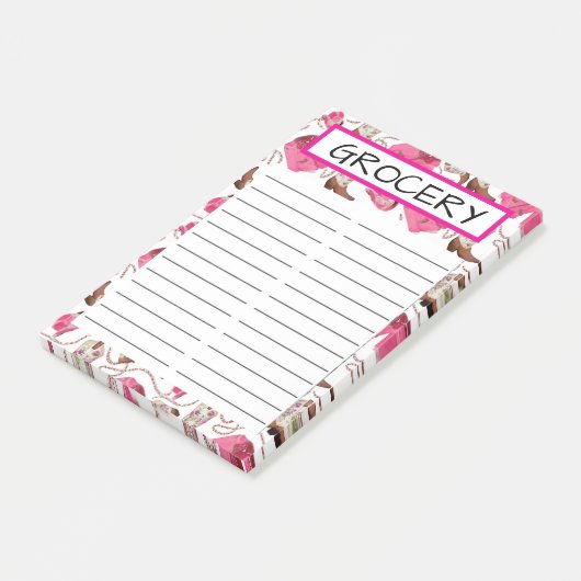 SUPERDEMARKT POST-IT® NOTES (Schuin)
