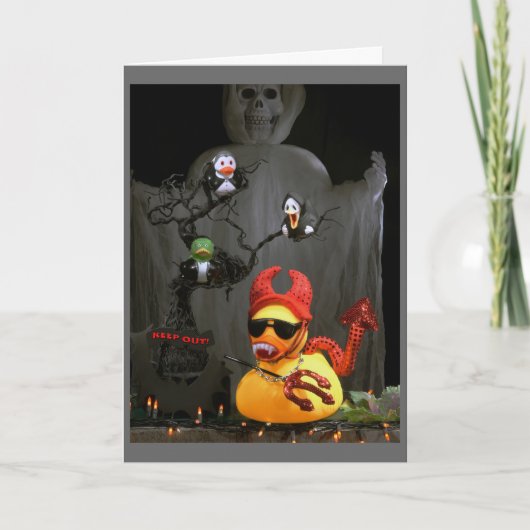 Superdetective Davey Ducky Kaart (Voorkant)