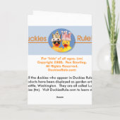 Superdetective Diana Ducky Kaart (Achterkant)