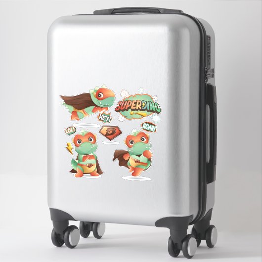 SuperDinos Sticker (Koffer)
