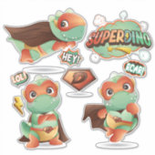 SuperDinos Sticker (Voorkant)