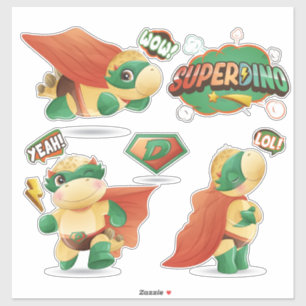 SuperDinos-Sticker Sticker